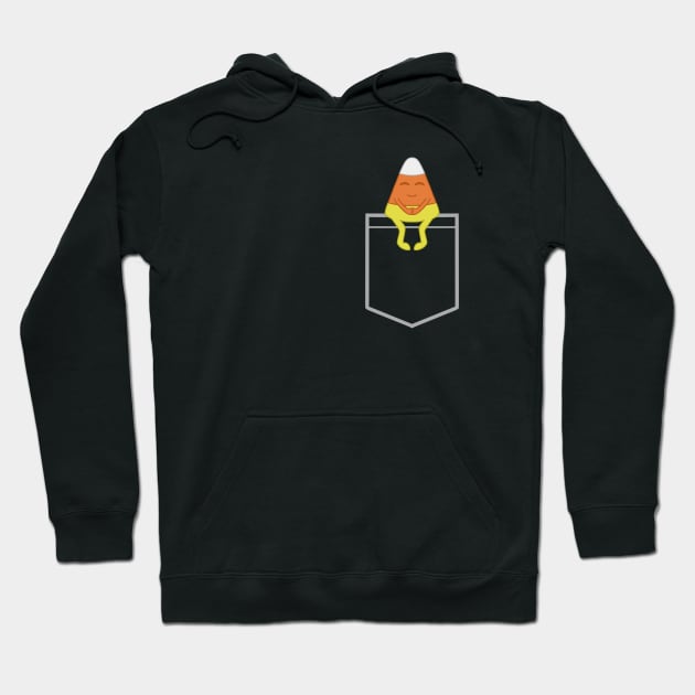 Candy Corn in your Pocket Hoodie by inatorinator